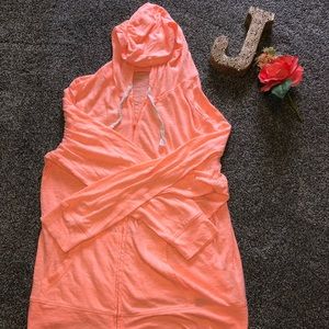 Coral Old Navy Zip-Up Jacket - Size XL